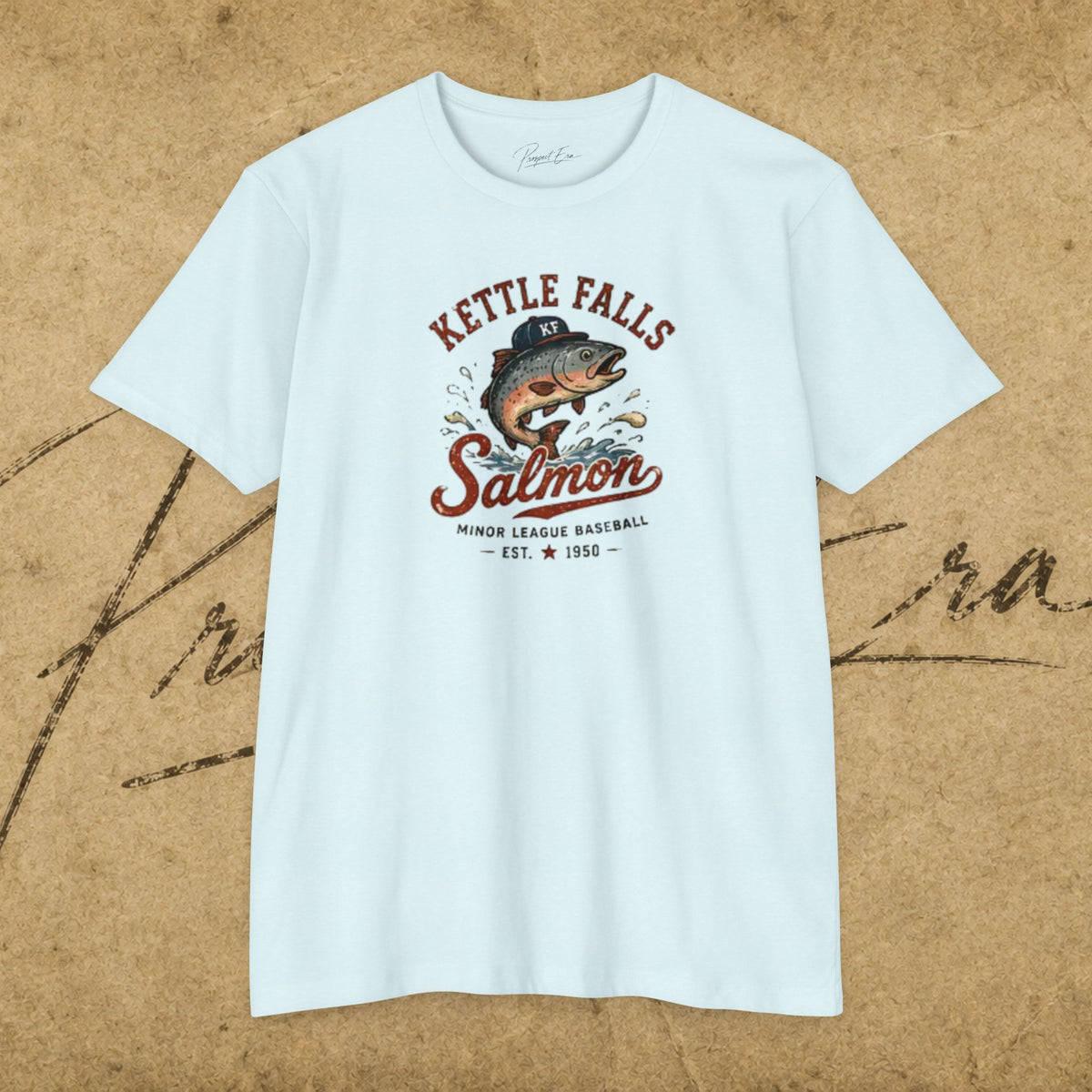 Kettle Falls Salmon Vintage Graphic T-Shirt