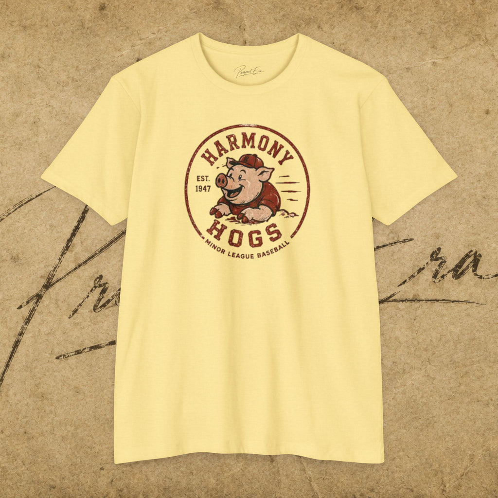 Harmony Hogs Vintage Baseball T-Shirt