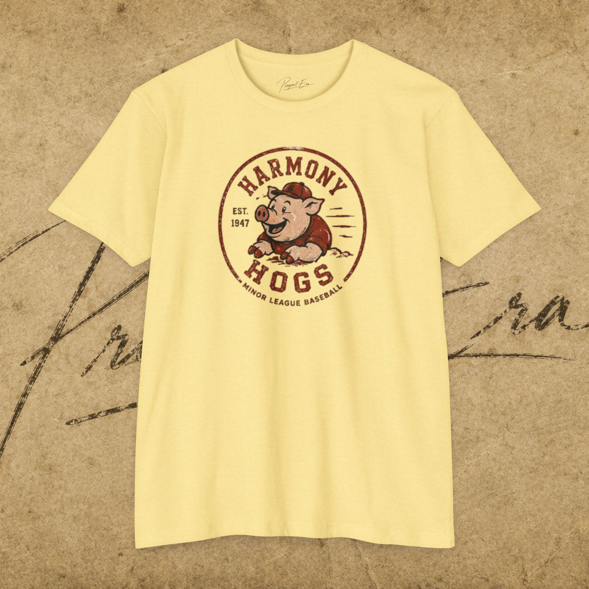 Harmony Hogs Vintage Baseball T-Shirt