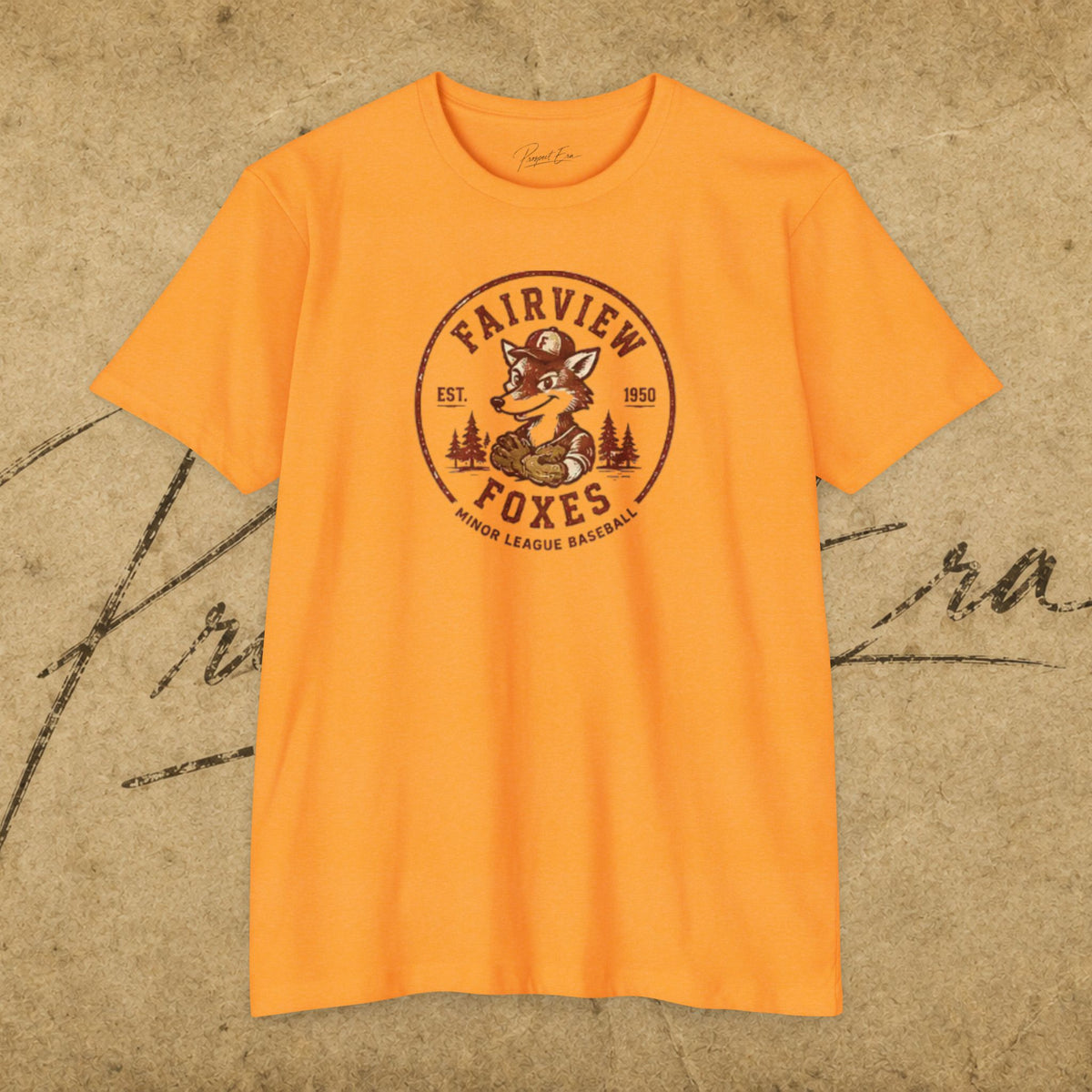 Fairview Foxes Vintage Logo T-Shirt