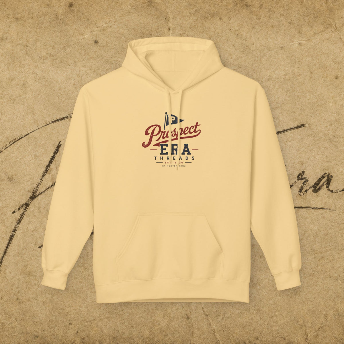Respect Era Hoodie — Vintage Script "Respect Era" Pullover