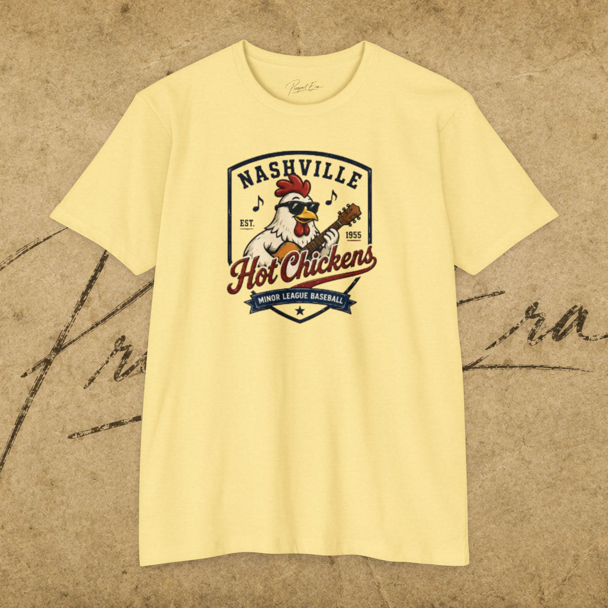 Nashville Hot Chickens Baseball T-Shirt