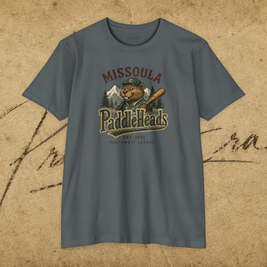 Missoula PaddleHeads Vintage Mascot T-Shirt