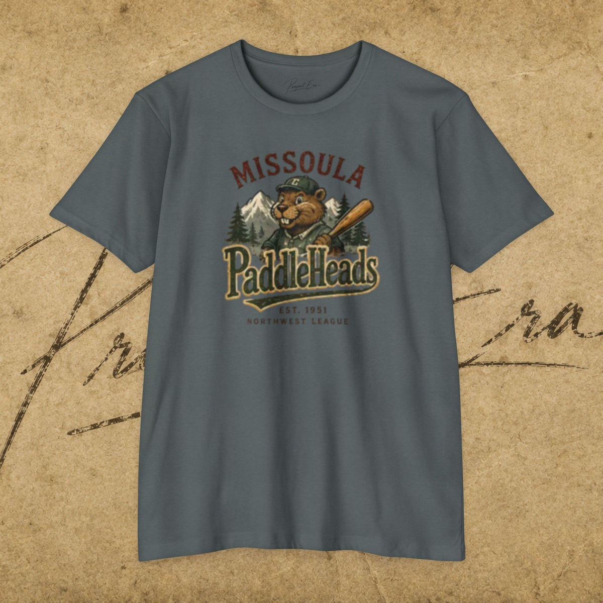 Missoula PaddleHeads Vintage Mascot T-Shirt