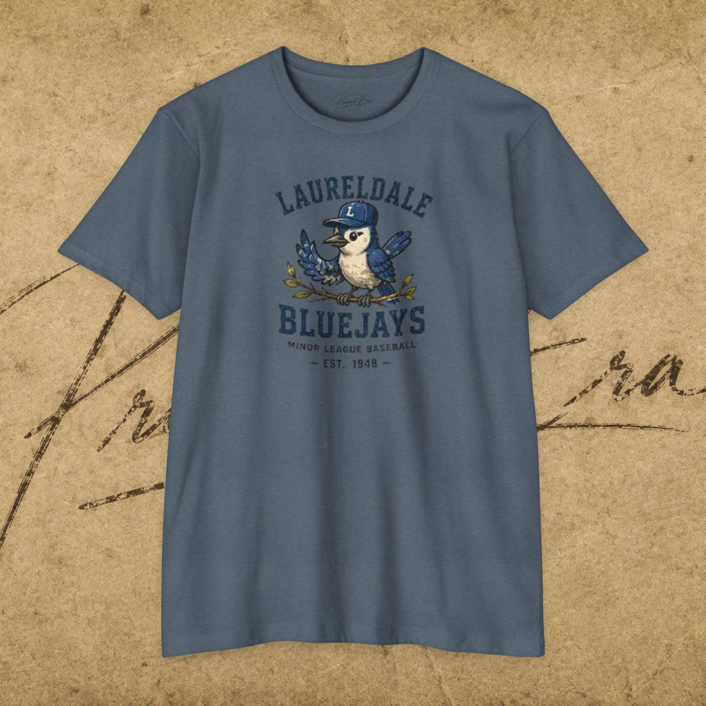 Laureldale Bluejays Vintage Logo T-Shirt