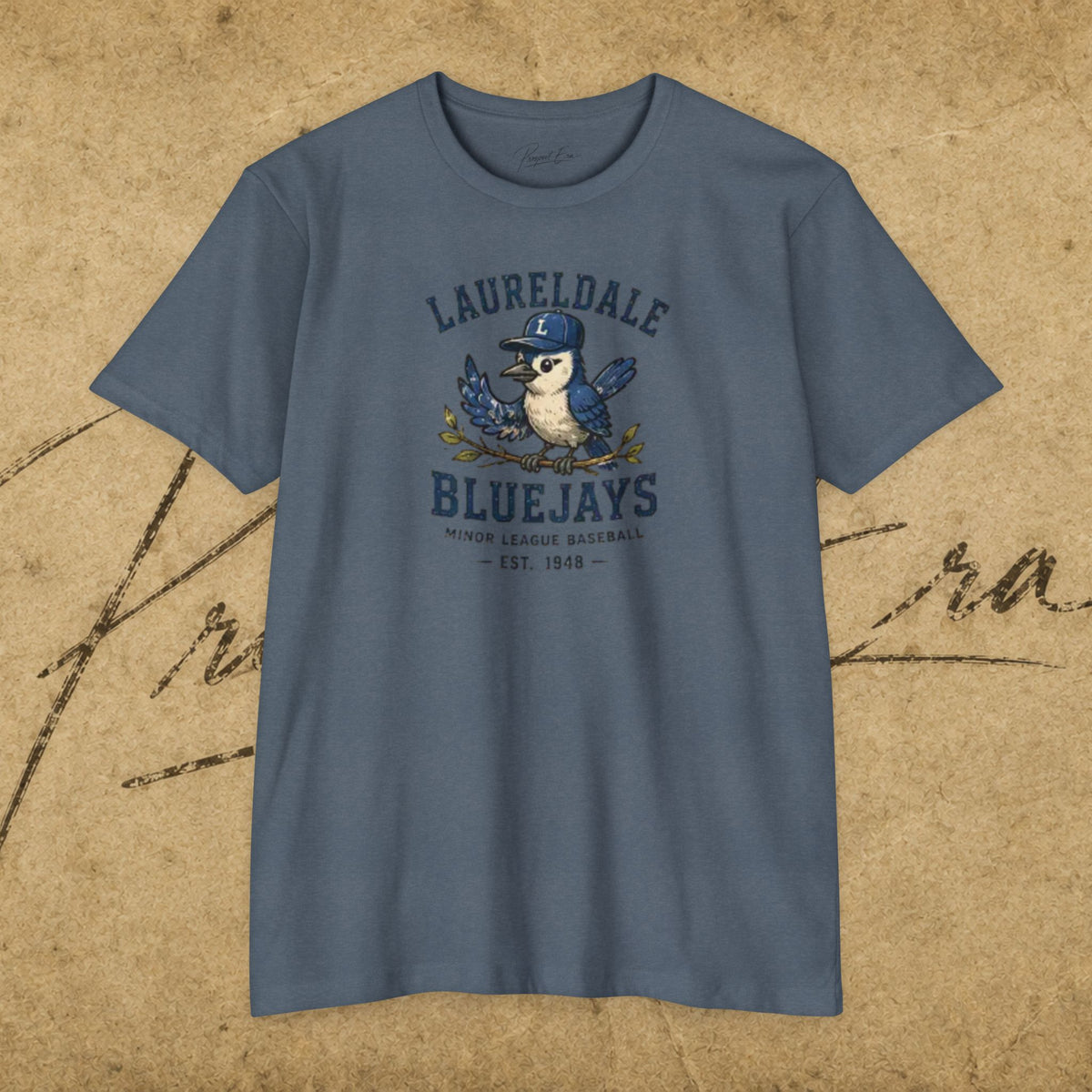 Laureldale Bluejays Vintage Logo T-Shirt