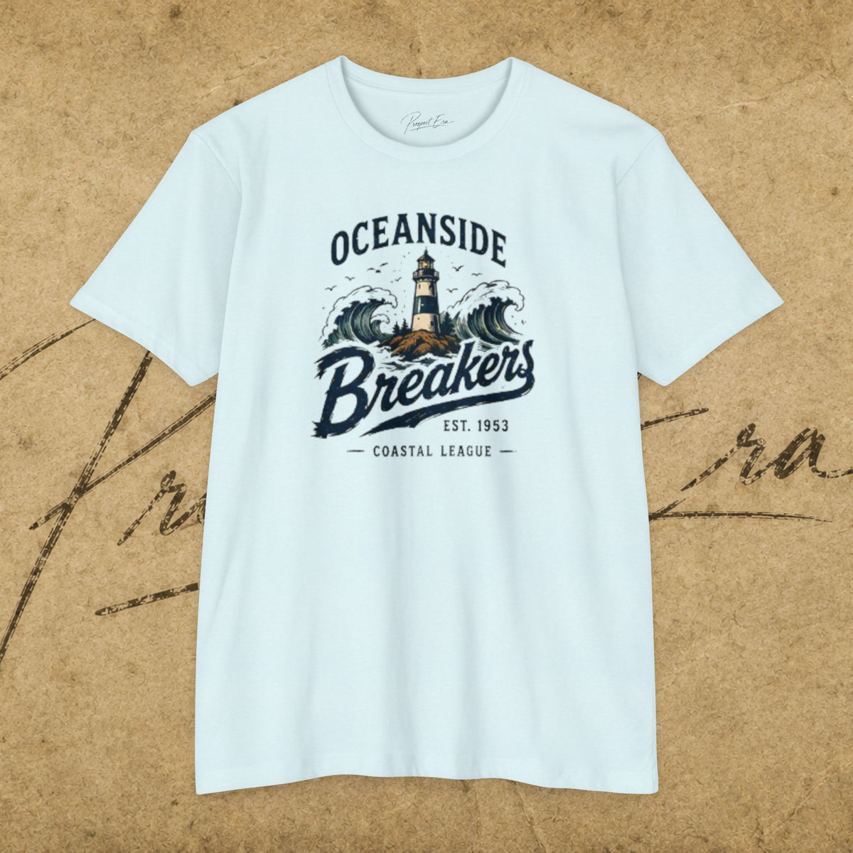 Oceanside Breakers Lighthouse T-Shirt