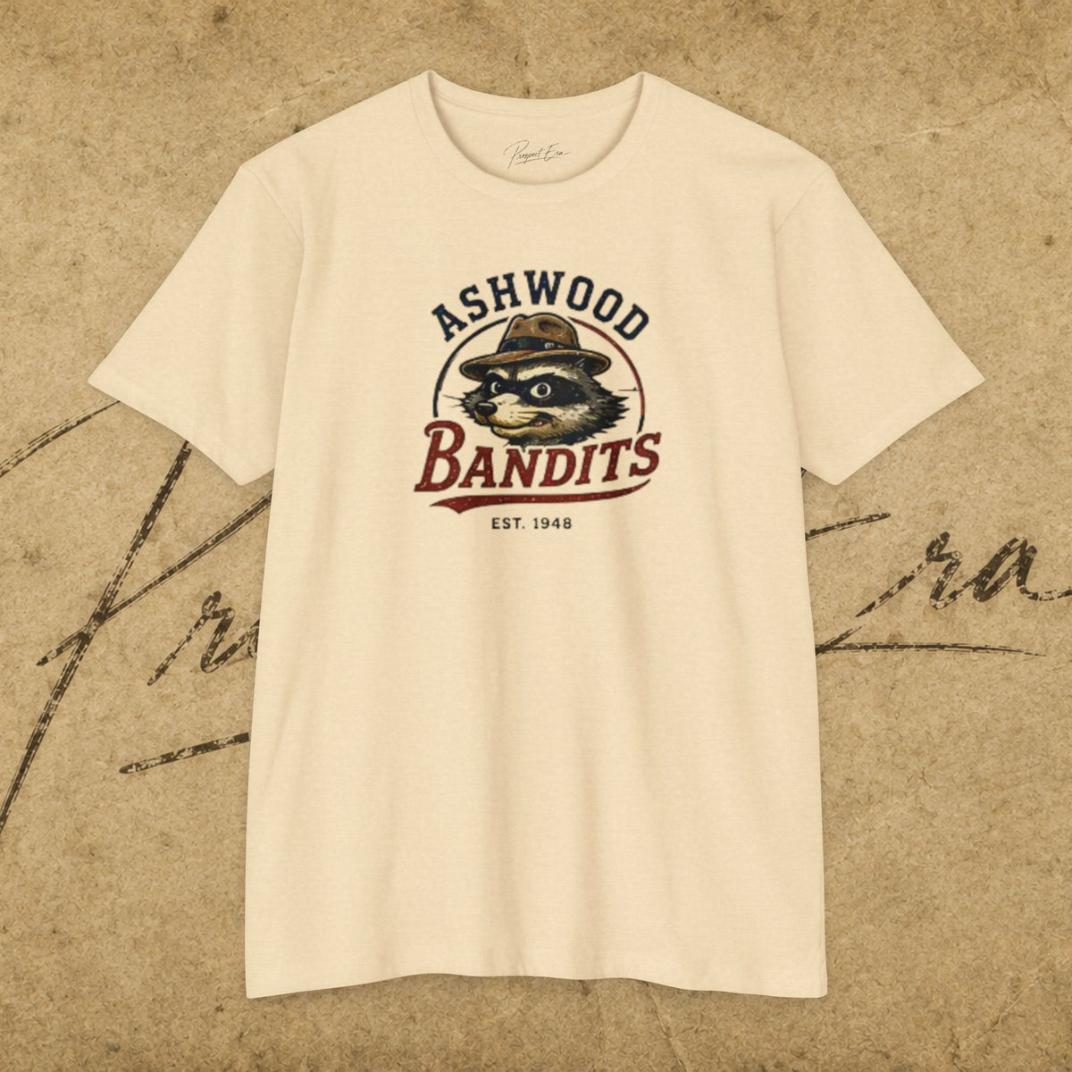 Ashwood Bandits T-Shirt — Vintage Raccoon Logo Tee
